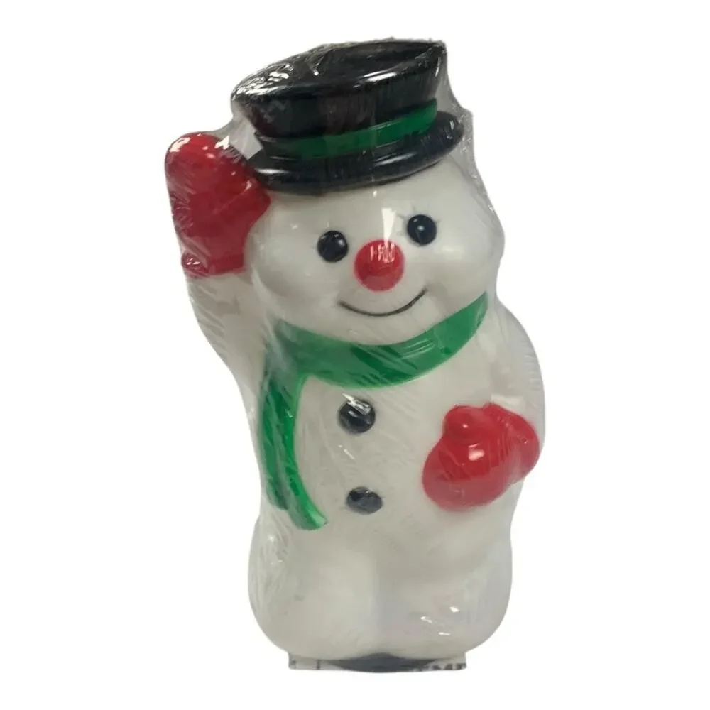 Toro Lightoppers Festive Snowman Holiday Decoration light post outdoor vintage